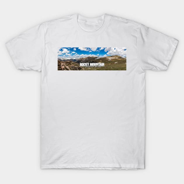 Sundance Mountain Rocky Mountain National Park T-Shirt by Gestalt Imagery